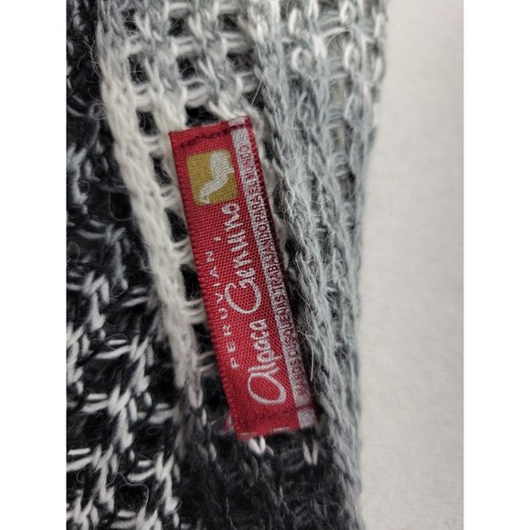 Peruvian Alpaca Handmade Women's Long Rectangle Neck Scarf Open-Knit Fringe Soft - Picture 5 of 7